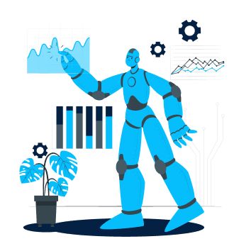 AI assistant illustration